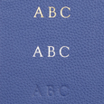 Cobalt Blue Deboss Gold Silver