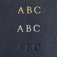 Navy Blue Deboss Gold Silver
