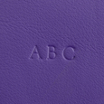 Purple Deboss Only