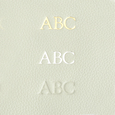 Sage Deboss Gold Silver